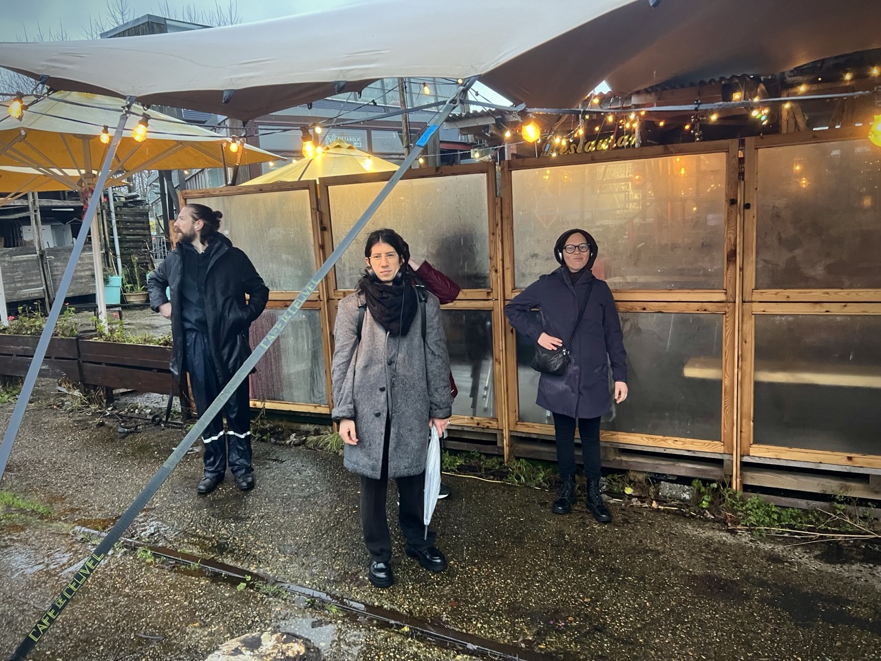 End of the Drift in front of Cafe de Ceuvel